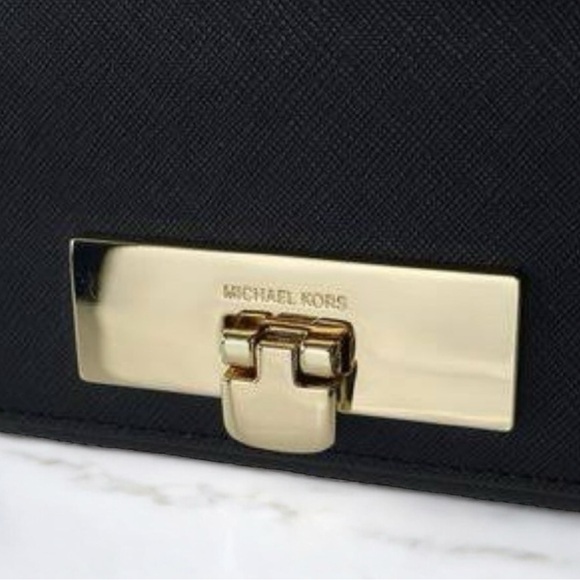 Michael Kors Black Callie Carryall Long Wallet - Picture 8 of 8